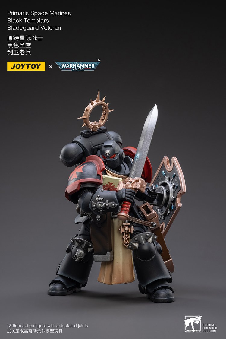 Joytoy:  Black Templars Bladeguard Veteran