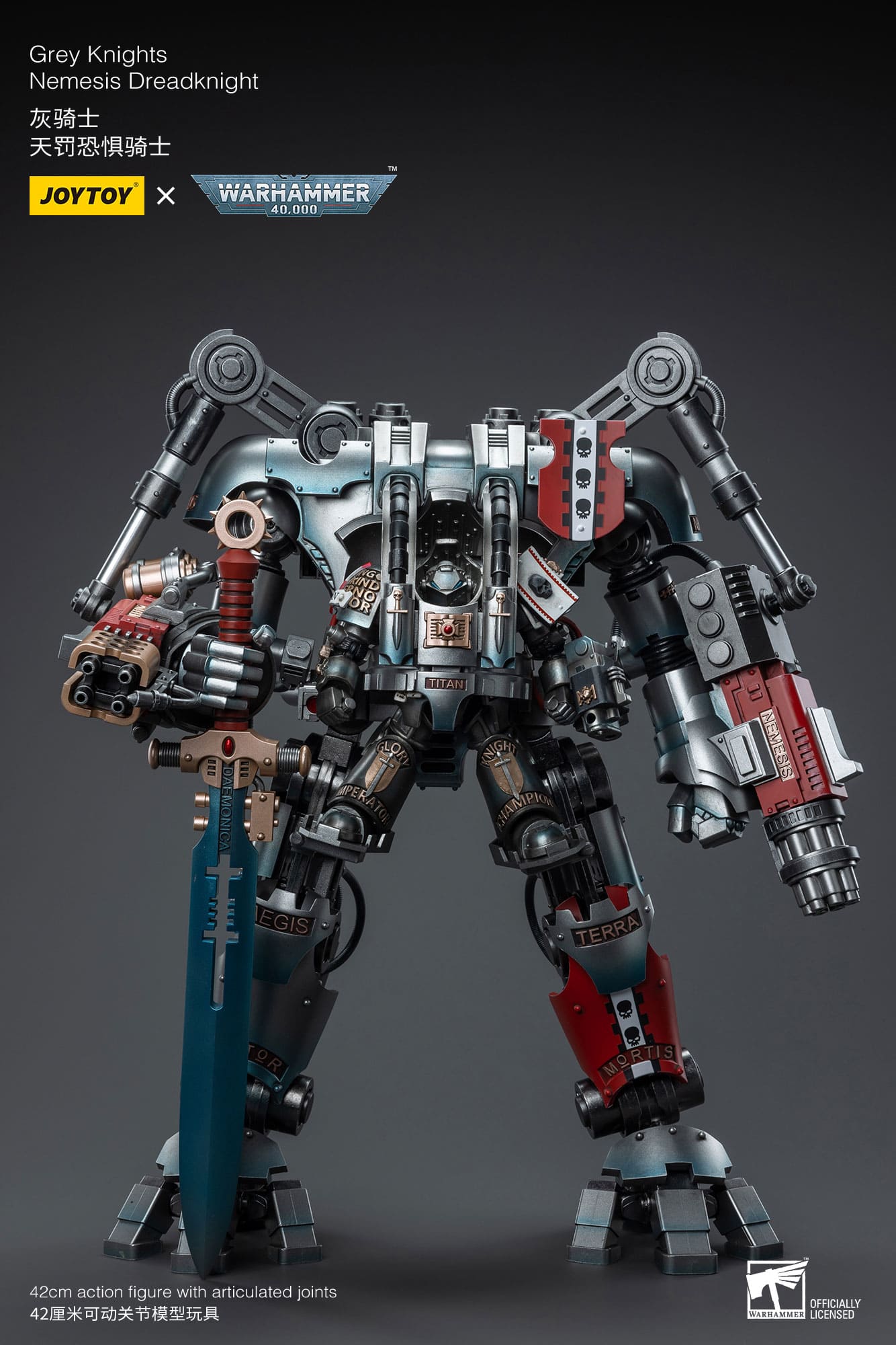 Joytoy: Grey Knights Nemesis Dreadknight (Including Grey Knights Terminator Caddon ibova)