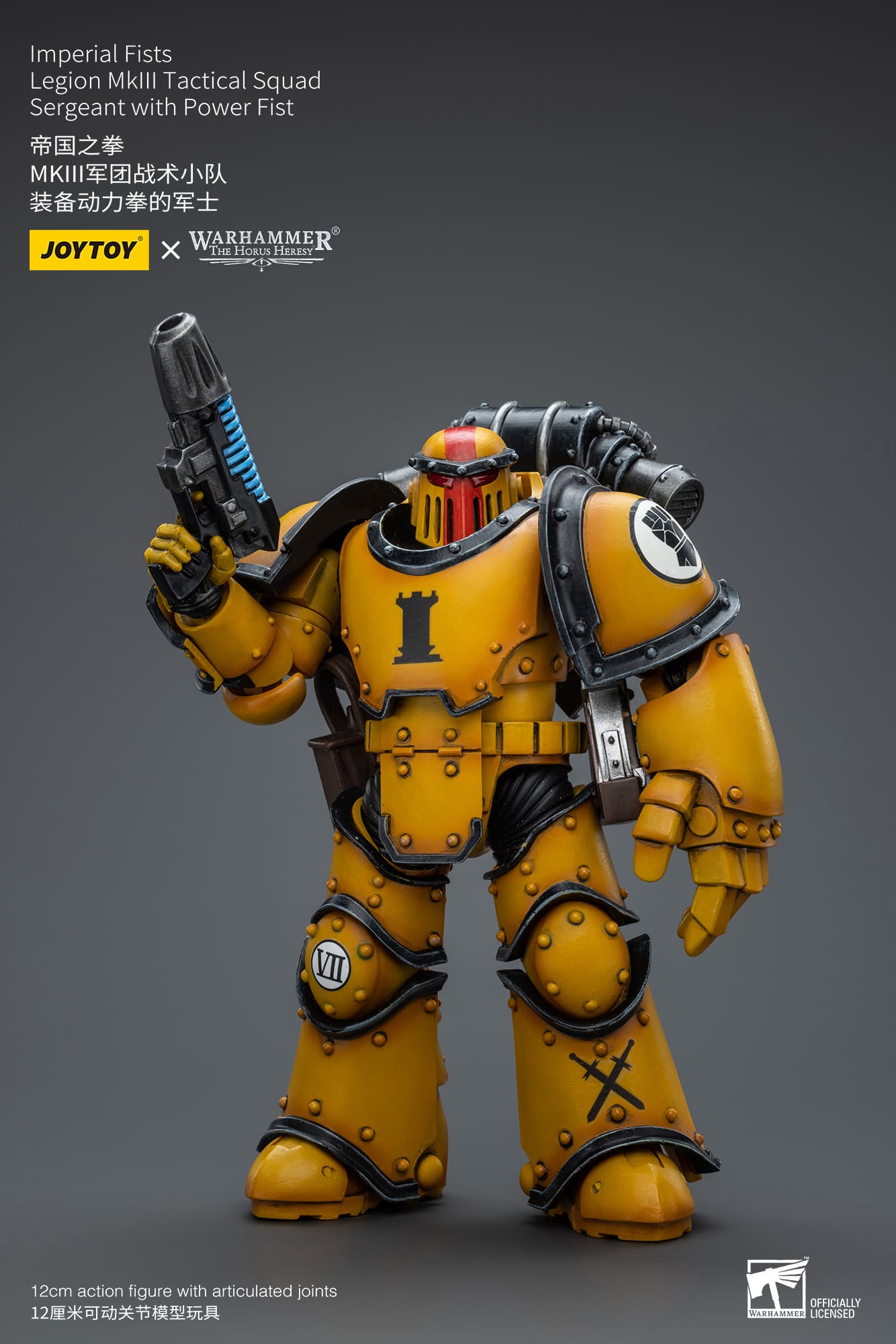 Joytoy: Imperial Fists Legion MkIII Tactical Squad Sergeant with Power Fist