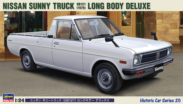 Hasegawa [HC20] 1:24 Nissan Sunny Truck (GB121) Long Body Deluxe 1979