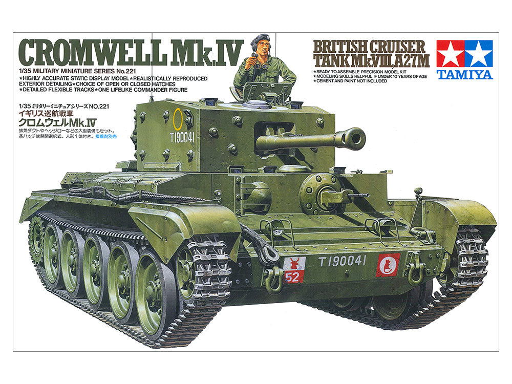 Tamiya: 1/35 British Cromwell Mk. IV Cruiser Tank