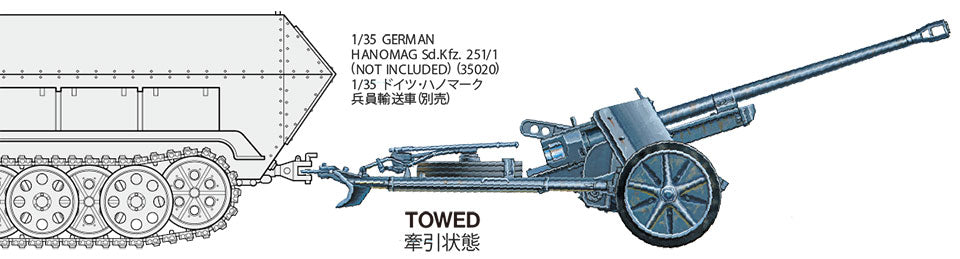 Tamiya: 1/35 German 5cm Anti-tank Gun (PAK38)