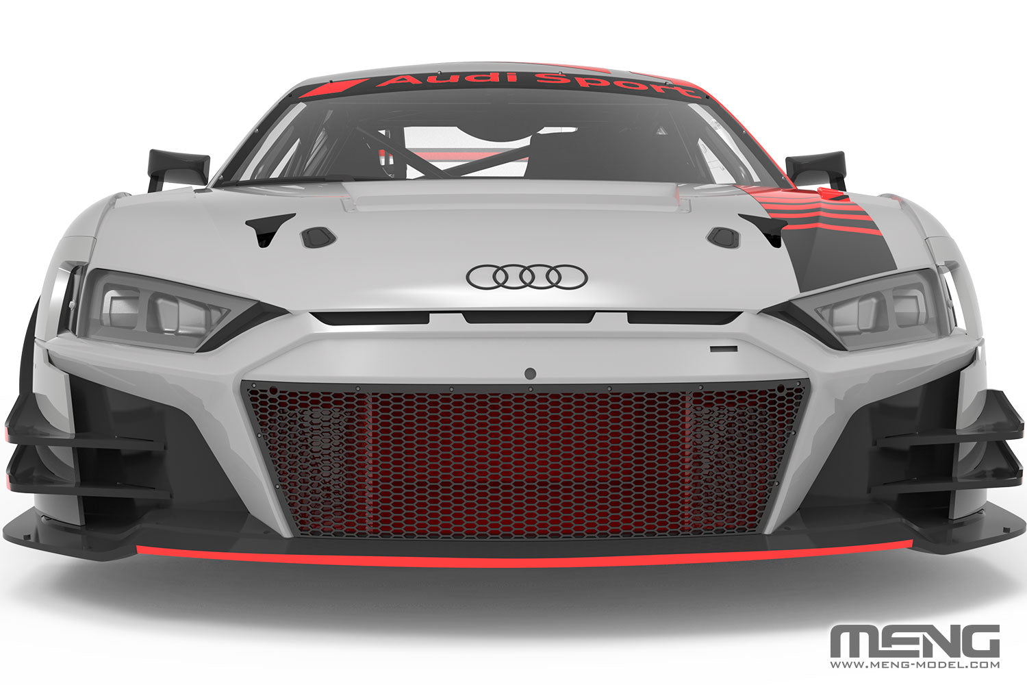 モンモデル MENG 1/24 アウディ R8 LMS GT3 2019 1/24 Meng AUDI R8 LMS GT3 2019 Car Model Kit - Squadron.com