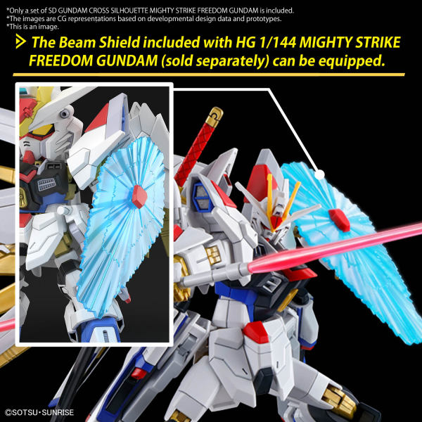 SD Mighty Strike Freedom Gundam [Q4 2024]