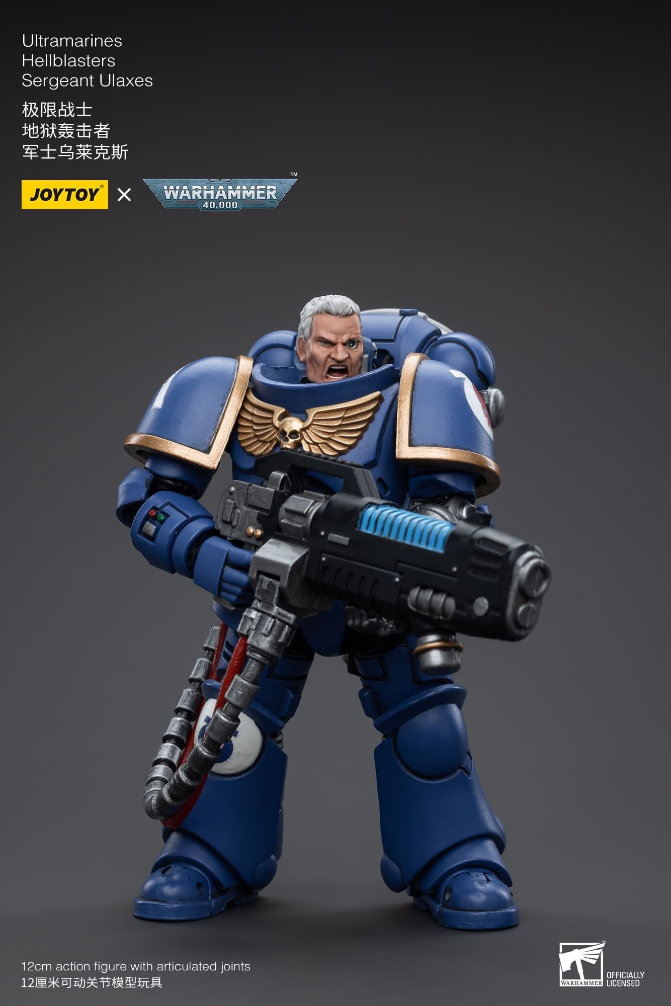 Joytoy: Ultramarines Hellblasters Sergeant Ulaxes