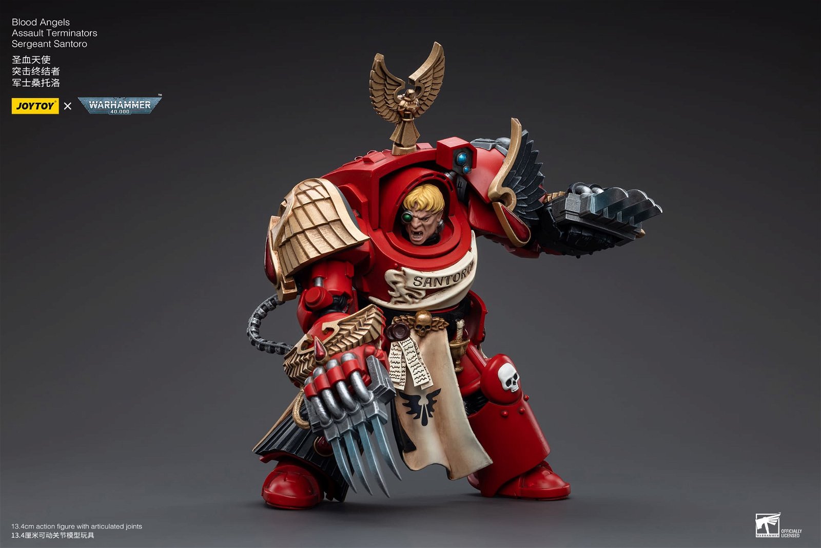 Joytoy: Blood Angels Assault Terminators Sergeant Santoro