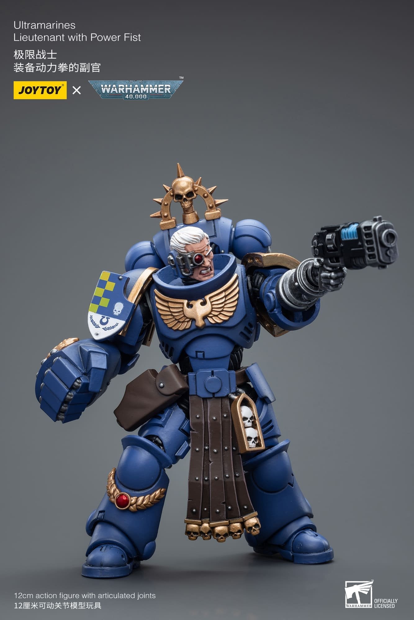 Joytoy: Ultramarines Lieutenant with Power Fist