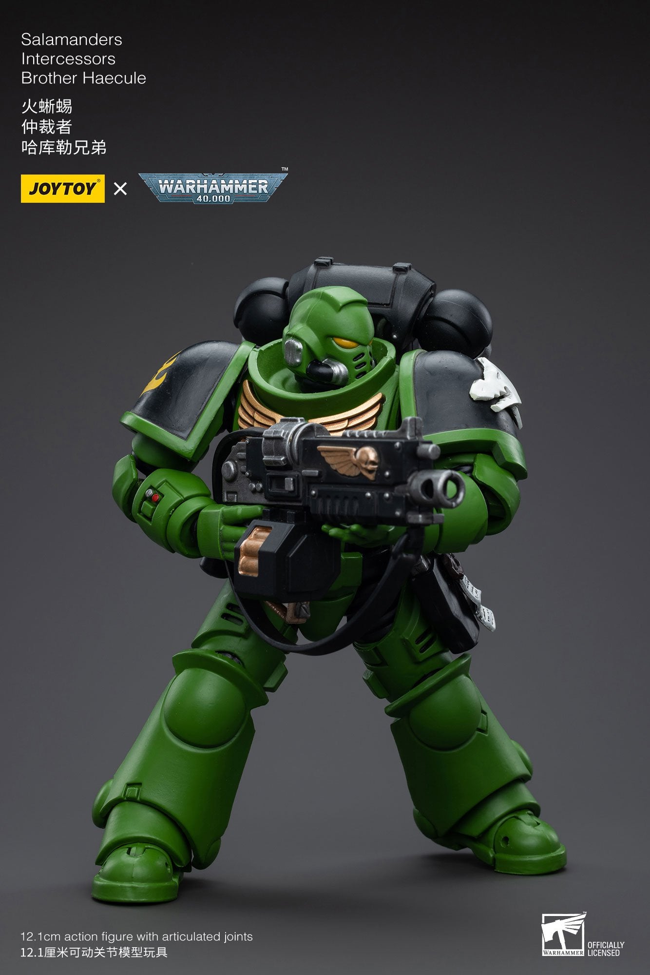 Joytoy: Salamanders Intercessors Brother Haecule