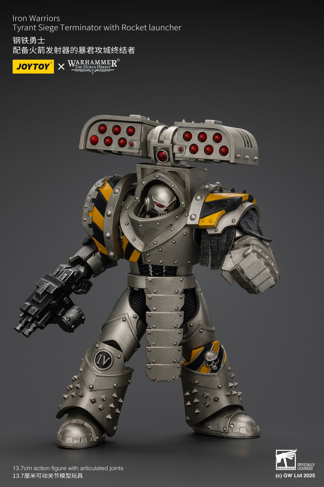 Joytoy: Iron Warriors Tyrant Siege Terminator with Rocket Launcher
