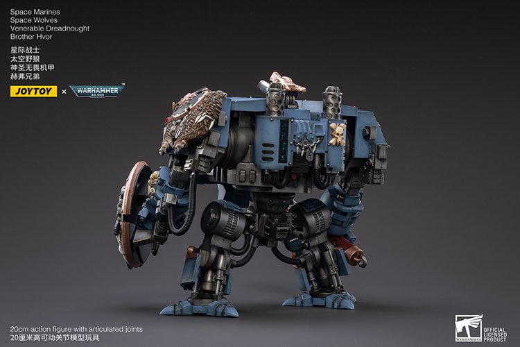 Joytoy: Space Marines Space Wolves Venerable Dreadnought Brother Hvor