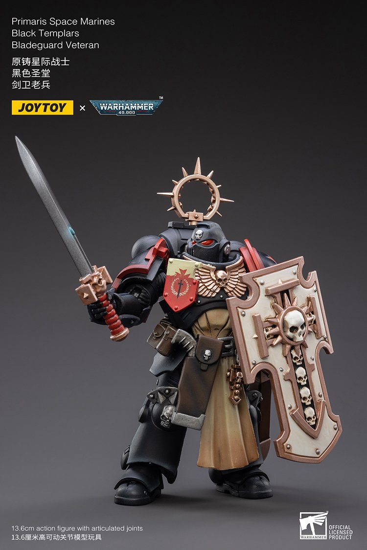 Joytoy:  Black Templars Bladeguard Veteran