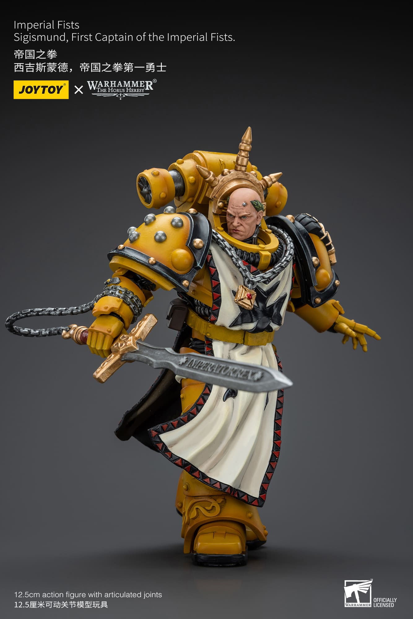 Joytoy: Imperial Fists Sigismund, First Captain of the Imperial Fists