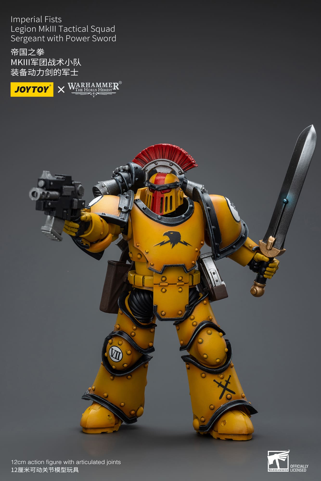 Joytoy: Imperial Fists Legion MkIII Tactical Squad Sergeant with Power Sword