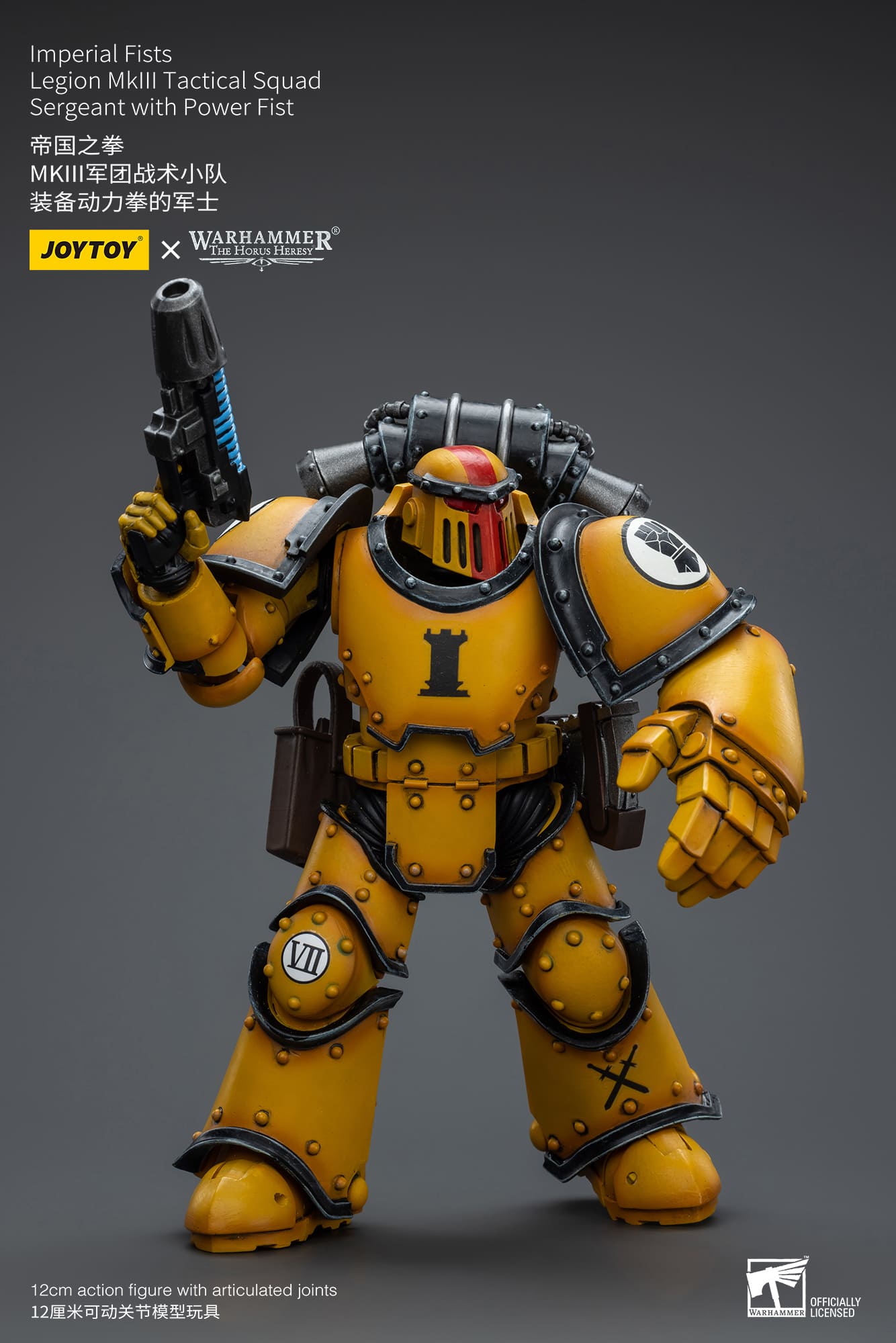 Joytoy: Imperial Fists Legion MkIII Tactical Squad Sergeant with Power Fist