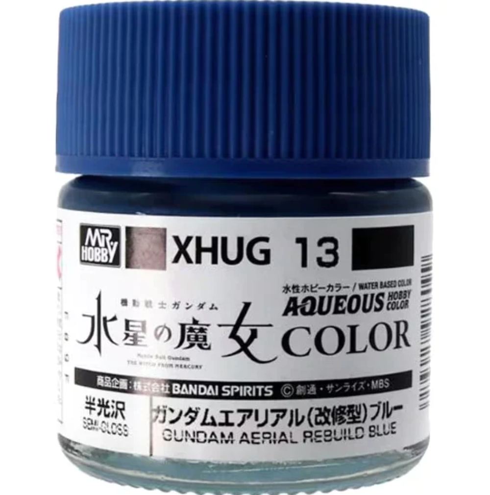 Mr. Aqueous Gundam Color: Witch of Mercury Series (XHUG01-XHUG13)