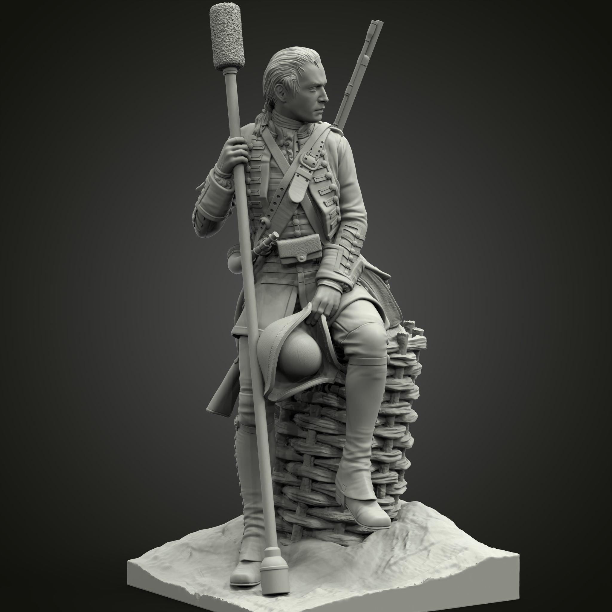 Private Gunner, Royal Regiment of Artillery, England, Minden 1759