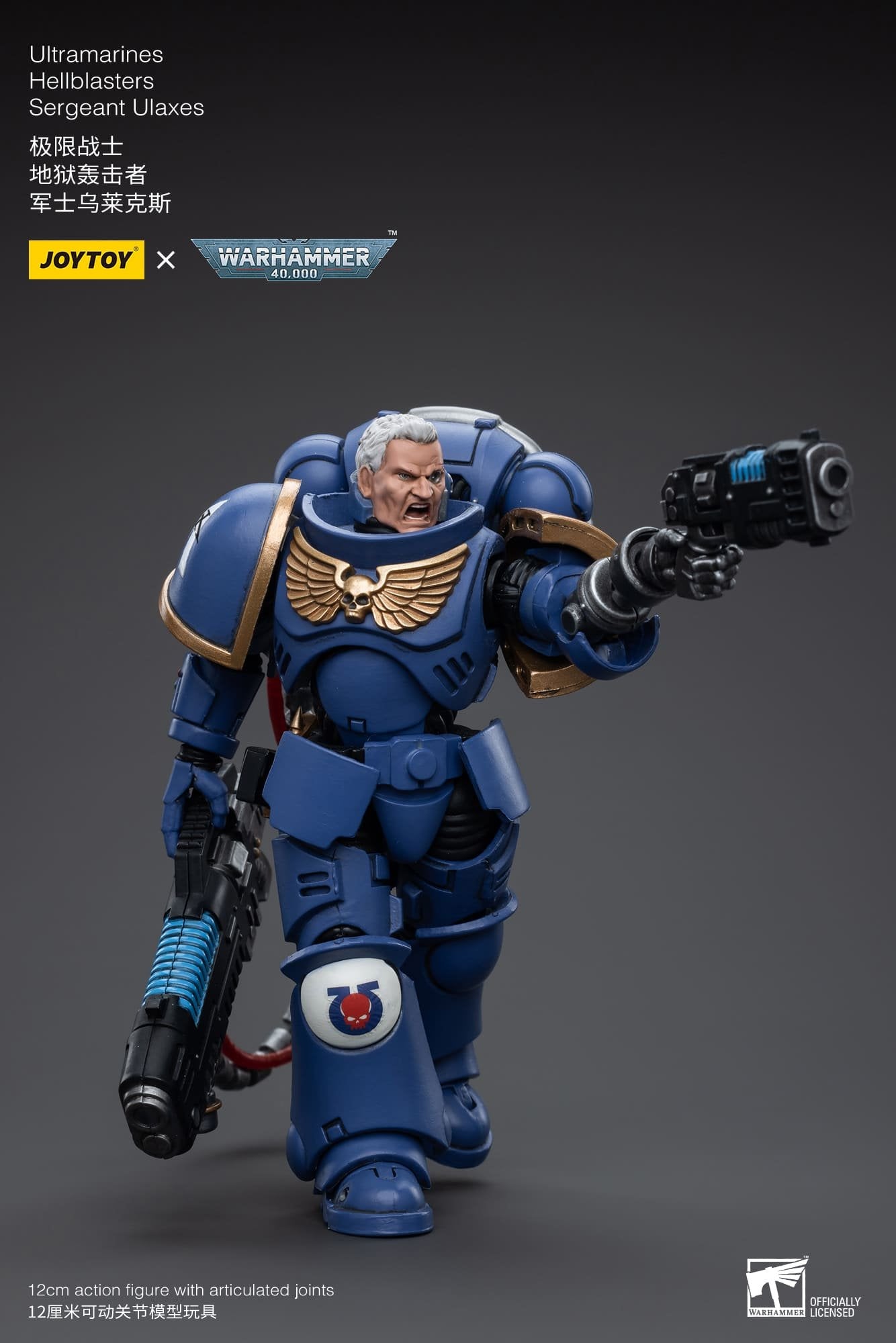 Joytoy: Ultramarines Hellblasters Sergeant Ulaxes