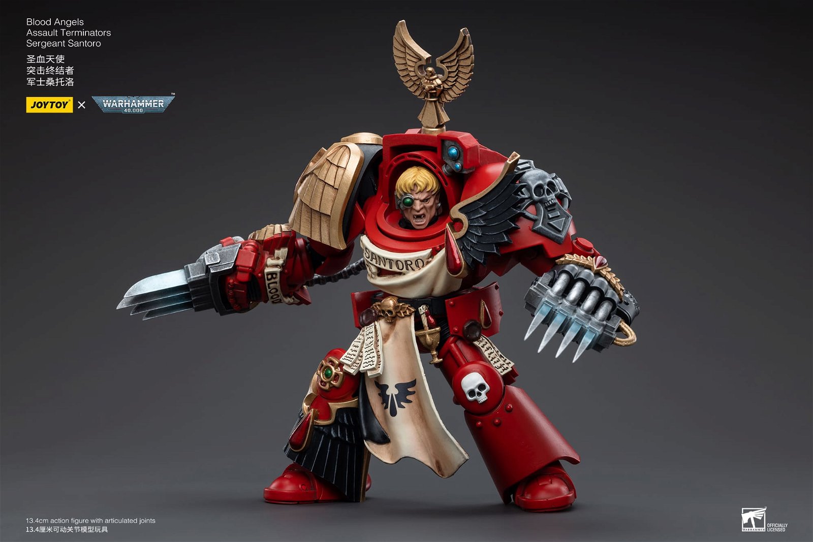 Joytoy: Blood Angels Assault Terminators Sergeant Santoro