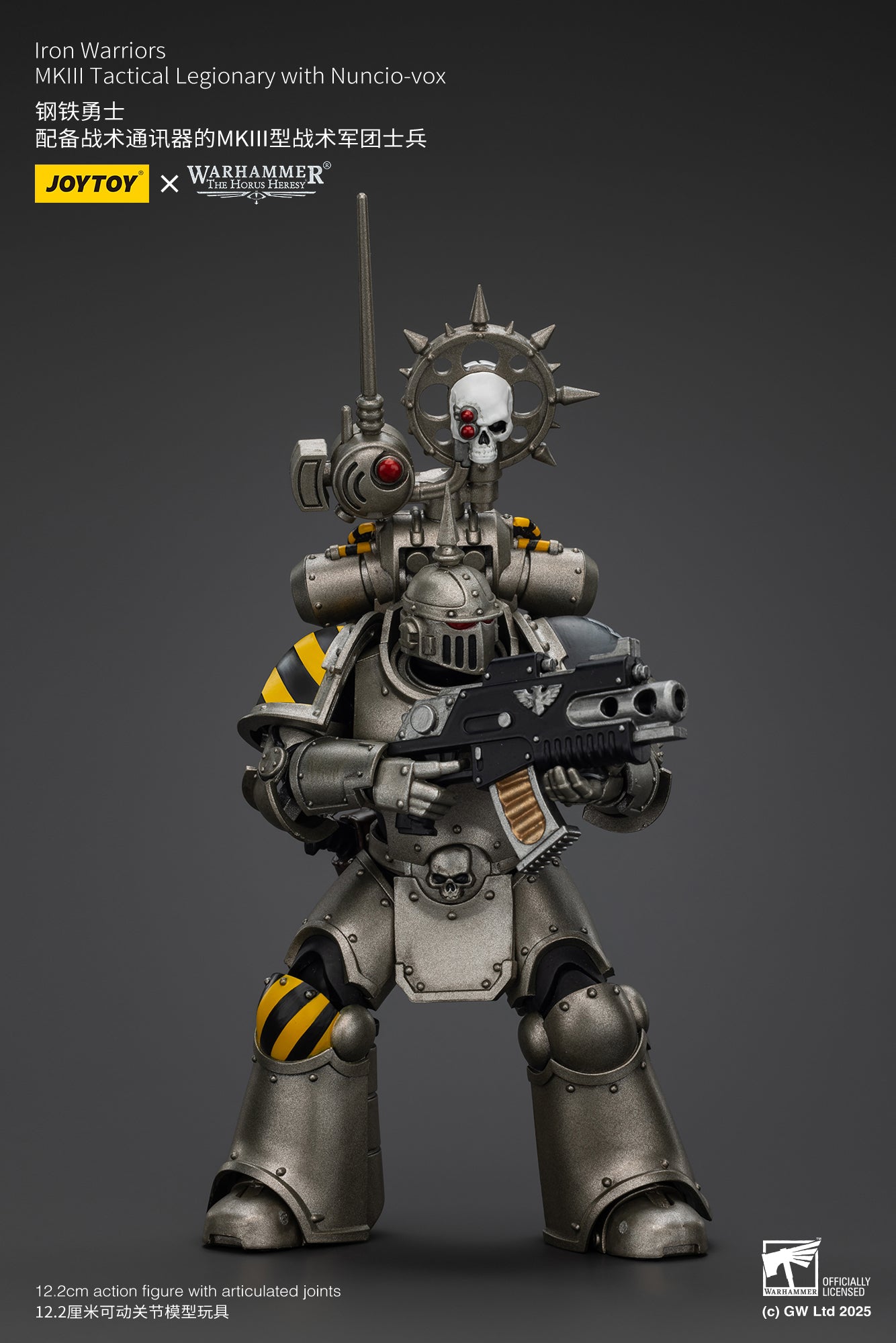 Joytoy: Iron Warriors MKIII Tactical Legionary with Nuncio-vox