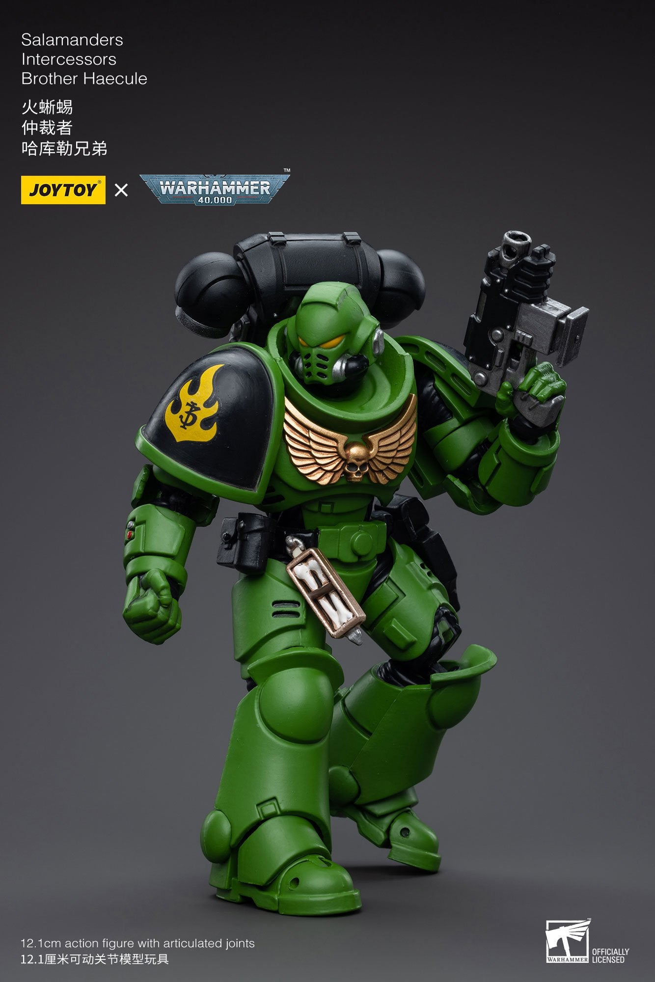 Joytoy: Salamanders Intercessors Brother Haecule