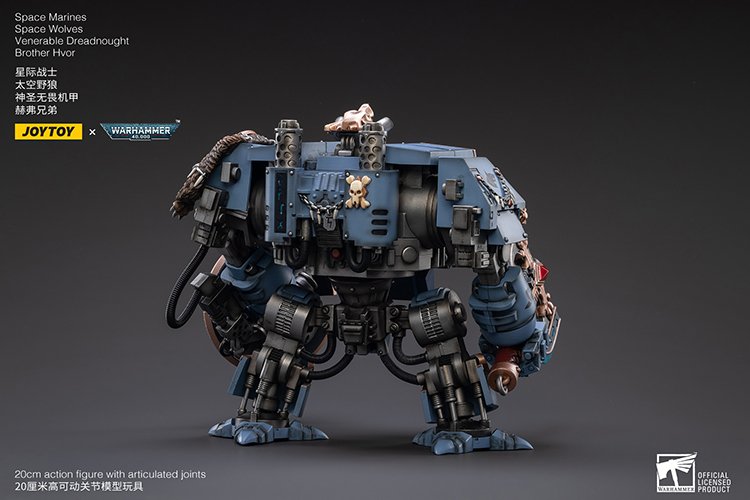 Joytoy: Space Marines Space Wolves Venerable Dreadnought Brother Hvor