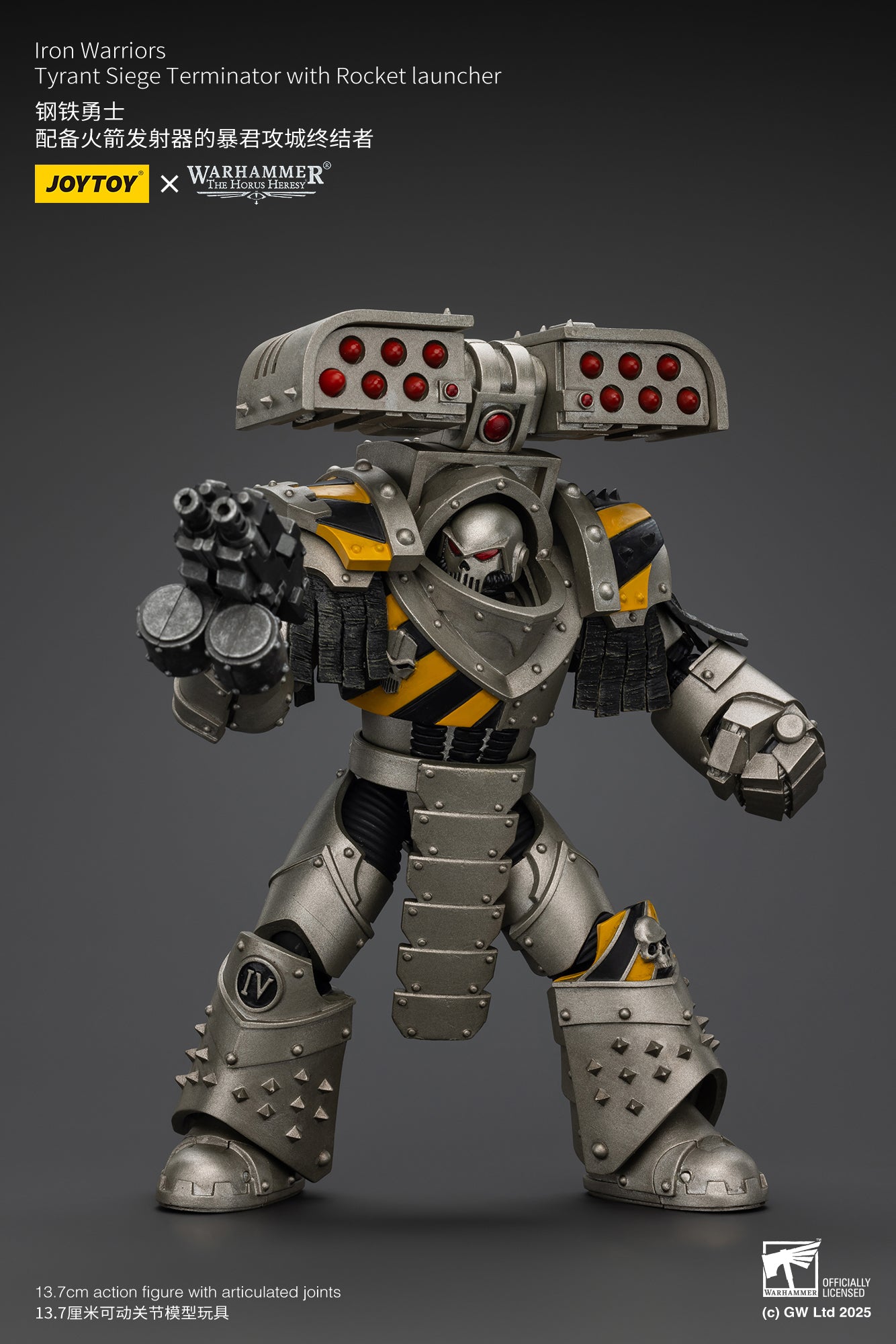 Joytoy: Iron Warriors Tyrant Siege Terminator with Rocket Launcher