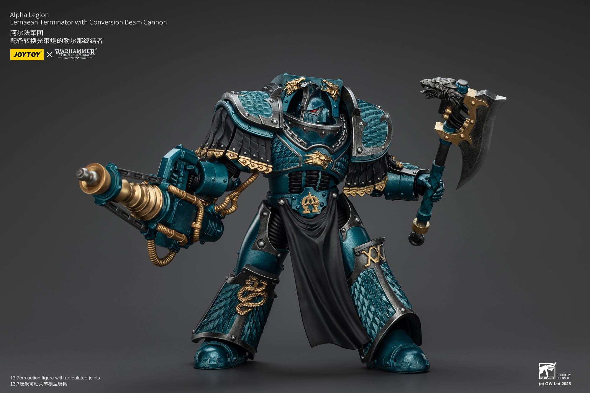 Joytoy: Alpha Legion Lernaean Terminator with Conversion Beam Cannon