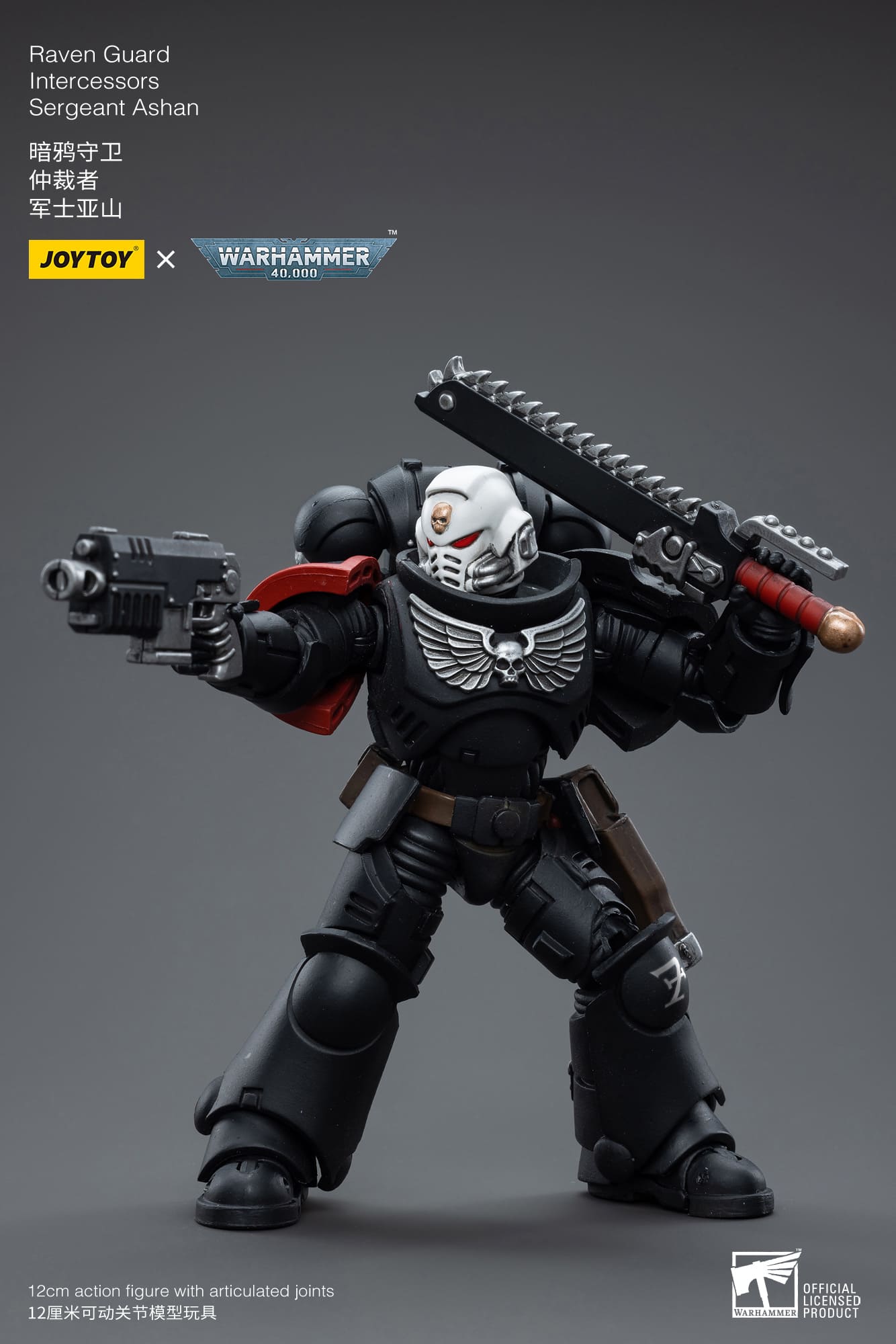 Joytoy: Raven Guard Intercessors Sergeant Ashan