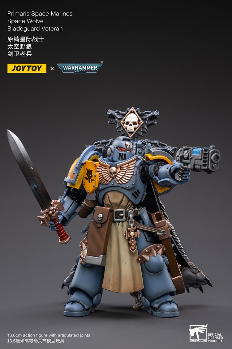 Joytoy:  Space Wolve Bladeguard Veterans