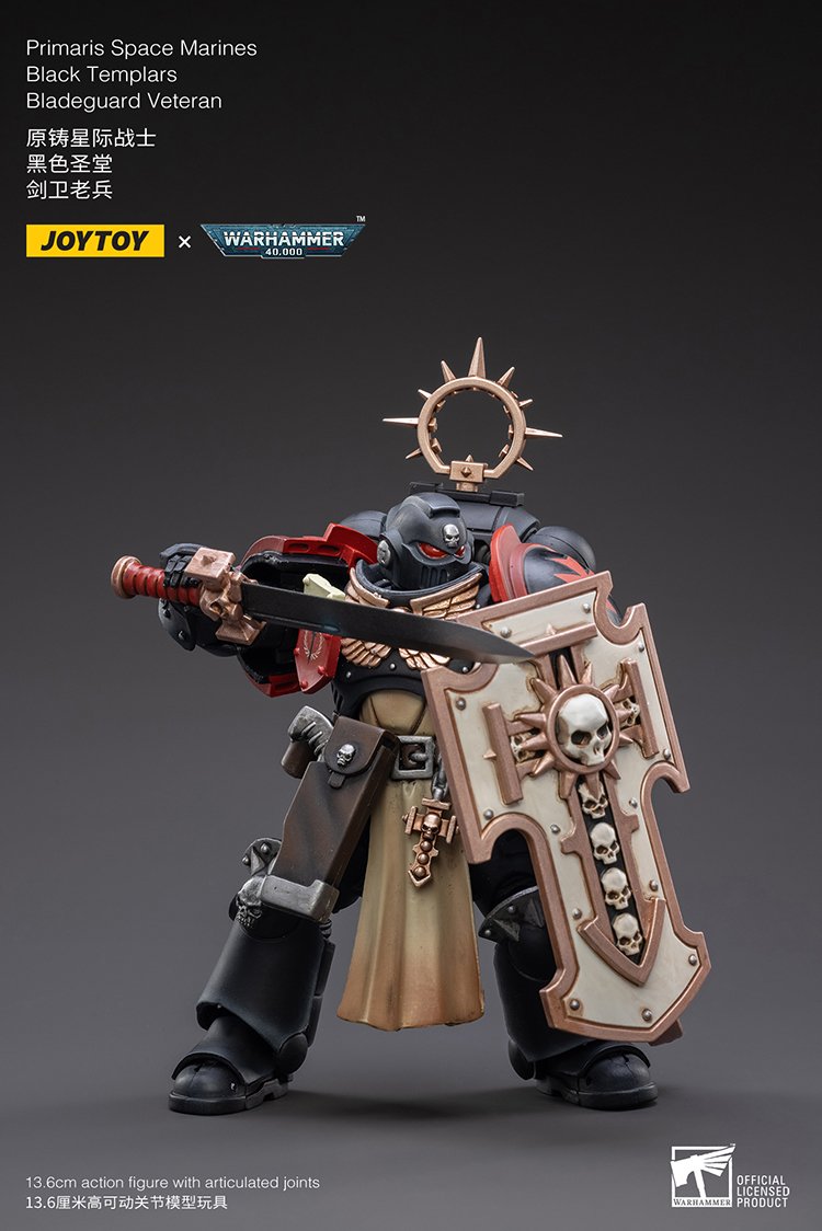 Joytoy:  Black Templars Bladeguard Veteran