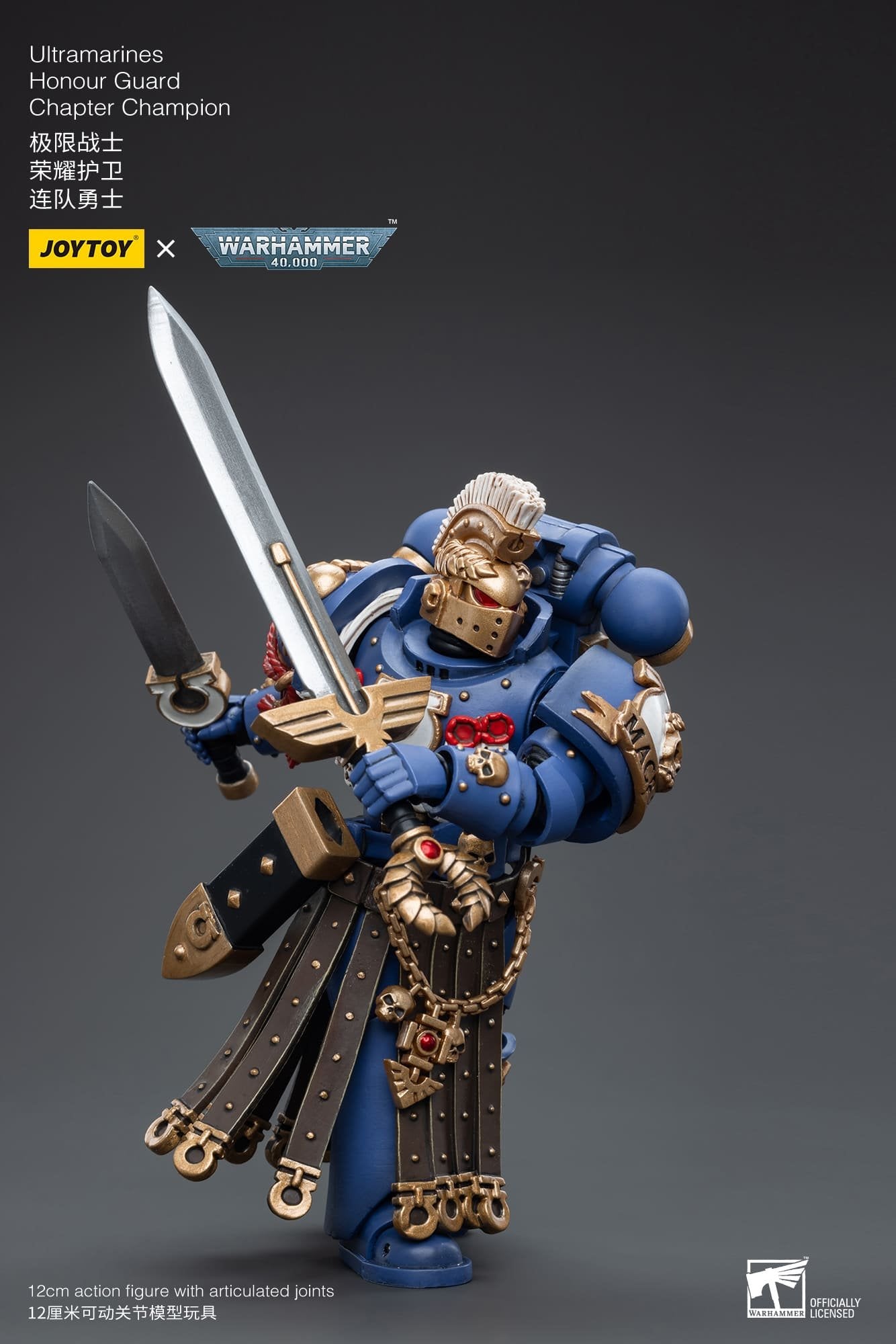 Joytoy: Ultramarines Honour Guard Chapter Champion