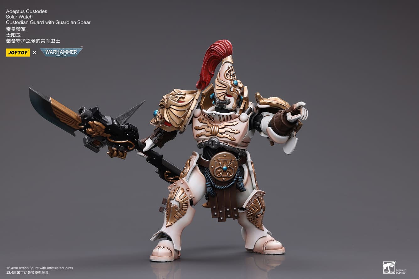 Joytoy: Adeptus Custodes Solar Watch Custodian Guard with Guardian Spear