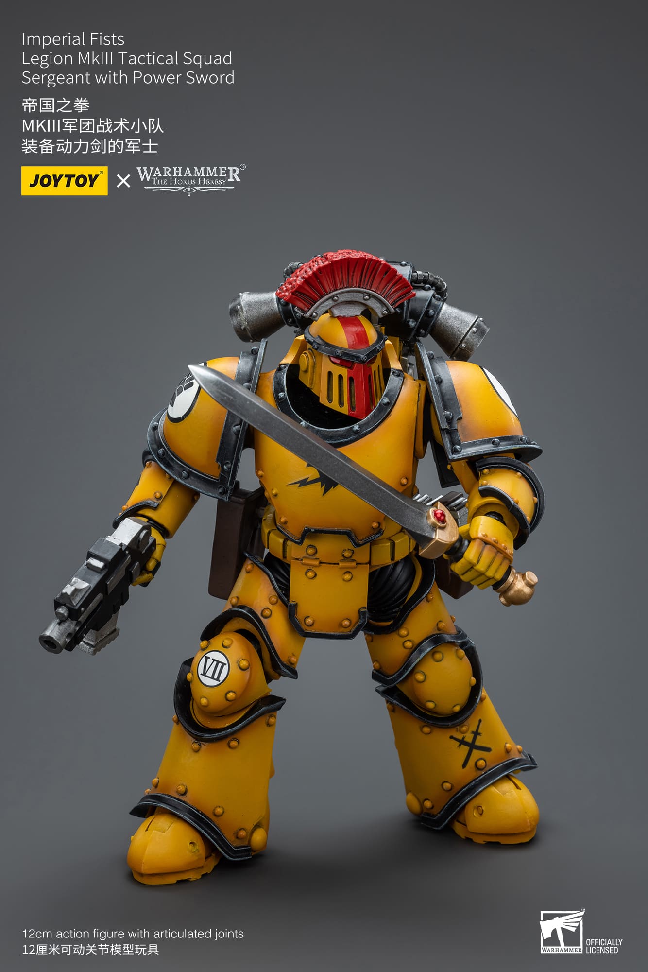 Joytoy: Imperial Fists Legion MkIII Tactical Squad Sergeant with Power Sword