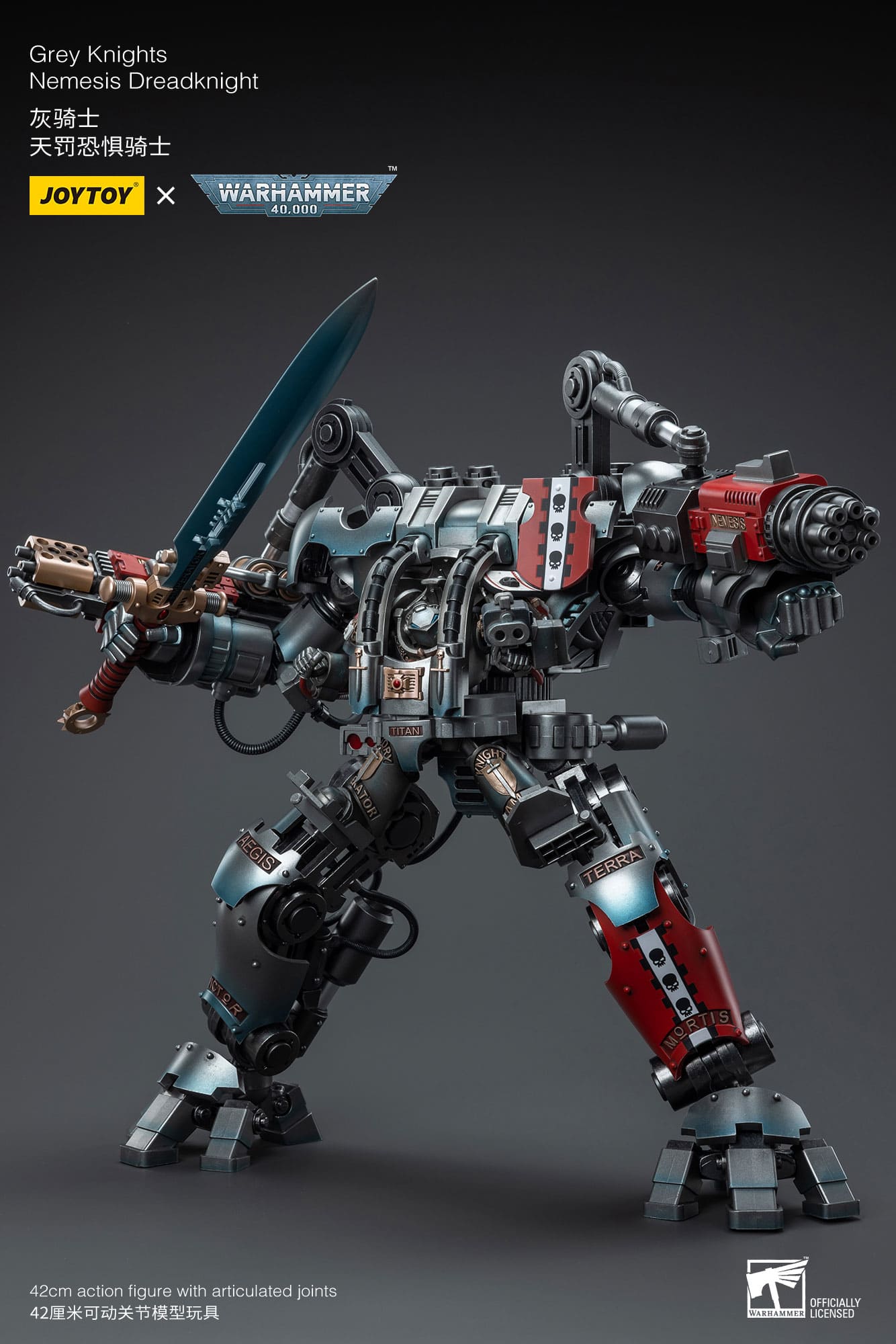 Joytoy: Grey Knights Nemesis Dreadknight (Including Grey Knights Terminator Caddon ibova)