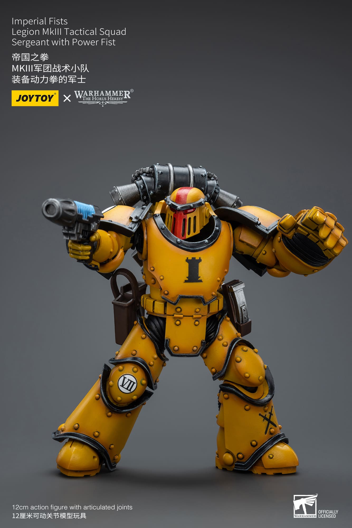 Joytoy: Imperial Fists Legion MkIII Tactical Squad Sergeant with Power Fist