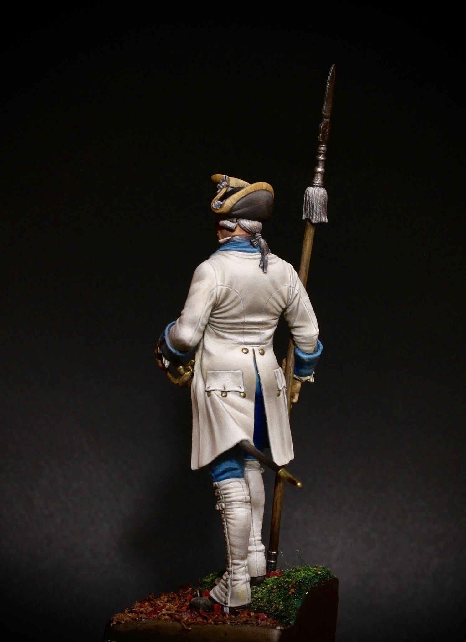 Saxon Infantry Captain, Prinz Xavier Regiment, Minden 1759