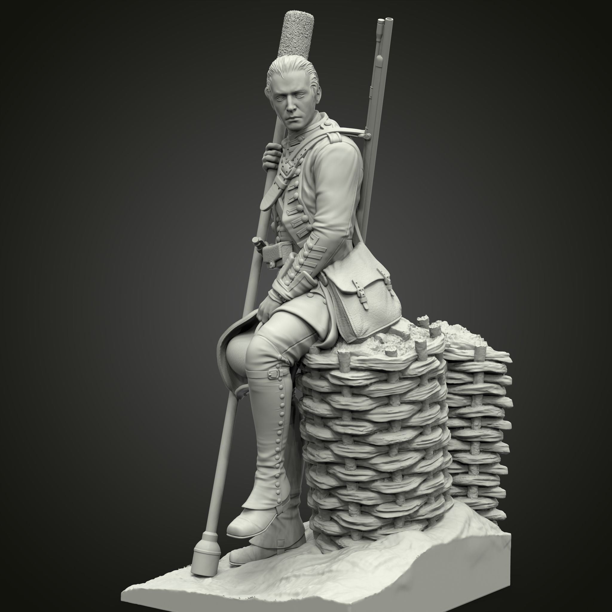 Private Gunner, Royal Regiment of Artillery, England, Minden 1759
