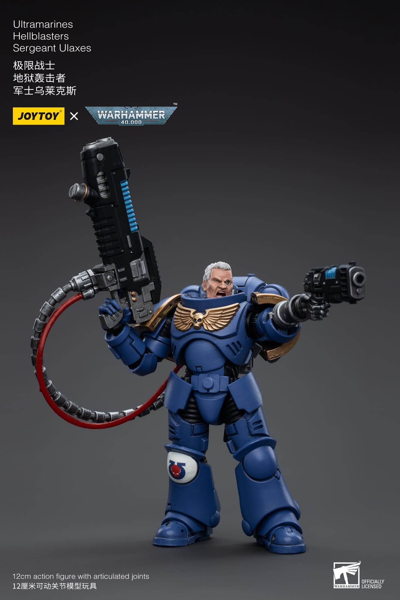 Joytoy: Ultramarines Hellblasters Sergeant Ulaxes