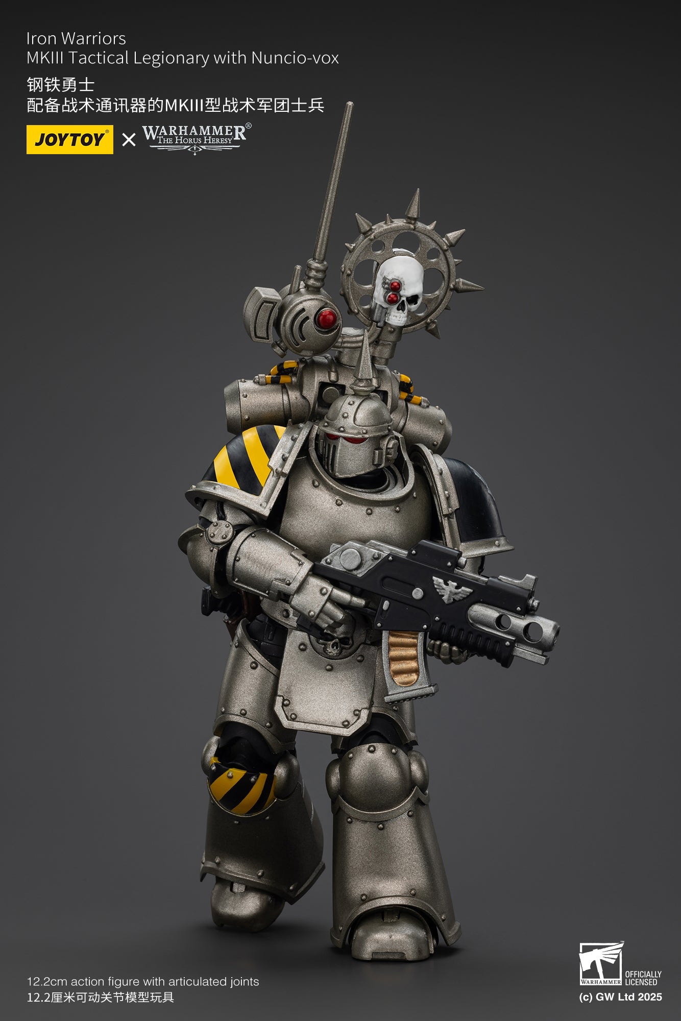 Joytoy: Iron Warriors MKIII Tactical Legionary with Nuncio-vox