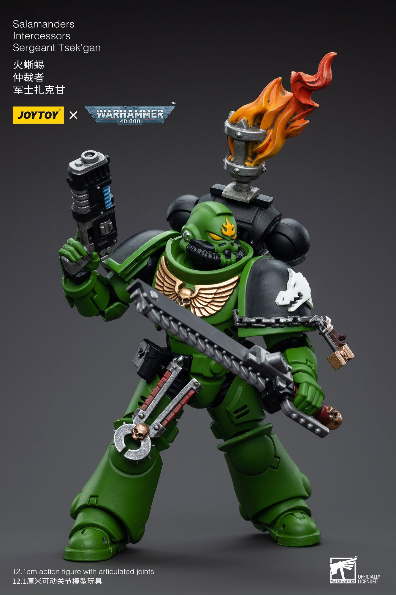 Joytoy: Salamanders Intercessors Sergeant Tsek'gan