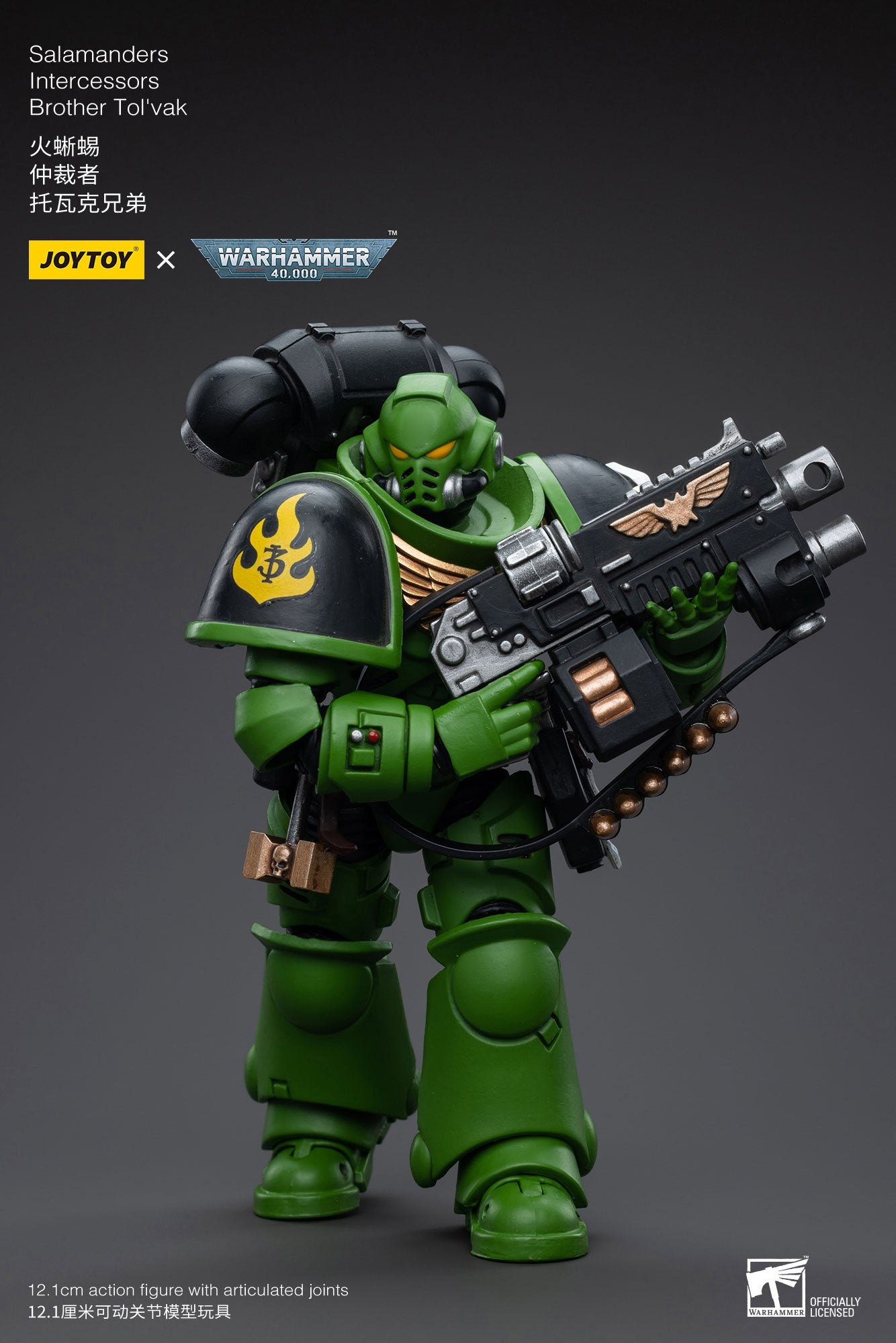 Joytoy: Salamanders Intercessors Brother Tol'vak