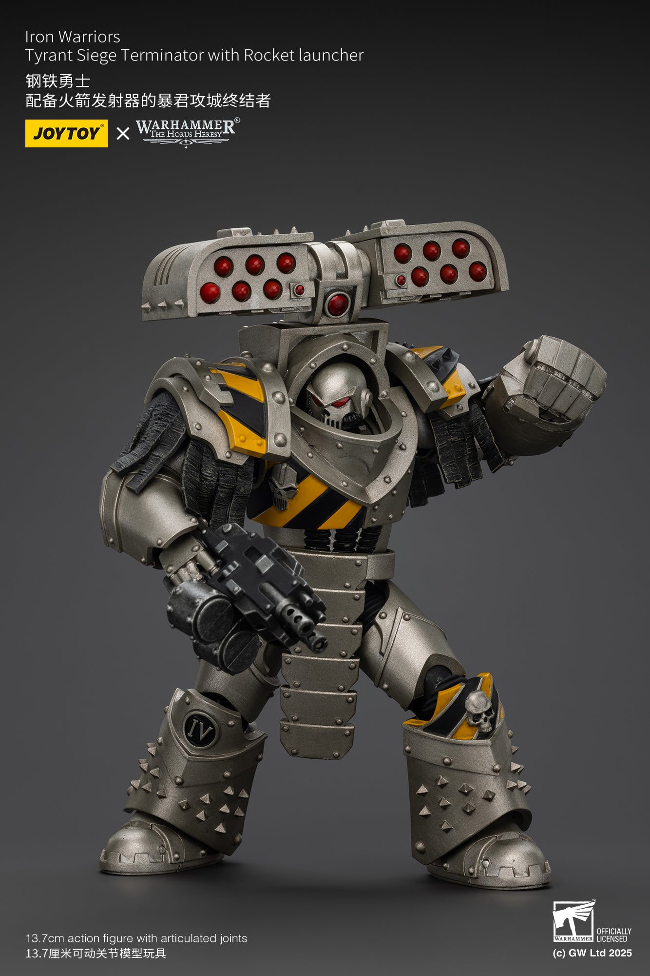 Joytoy: Iron Warriors Tyrant Siege Terminator with Rocket Launcher