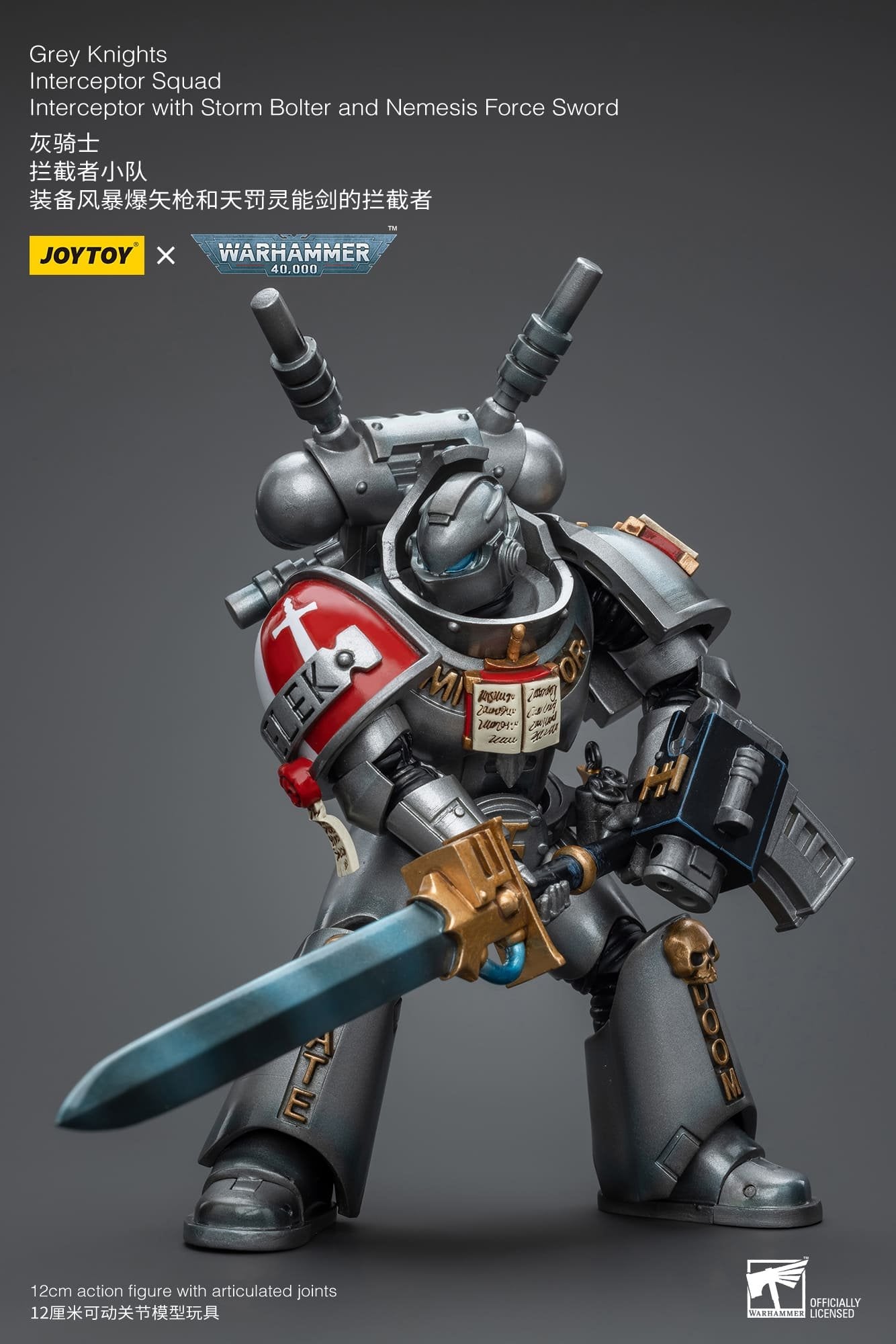 Joytoy: Grey Knights Interceptor Squad Interceptor with Storm Bolter and Nemesis Force Sword