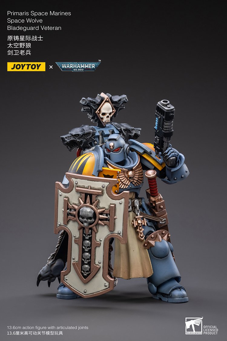 Joytoy:  Space Wolve Bladeguard Veterans