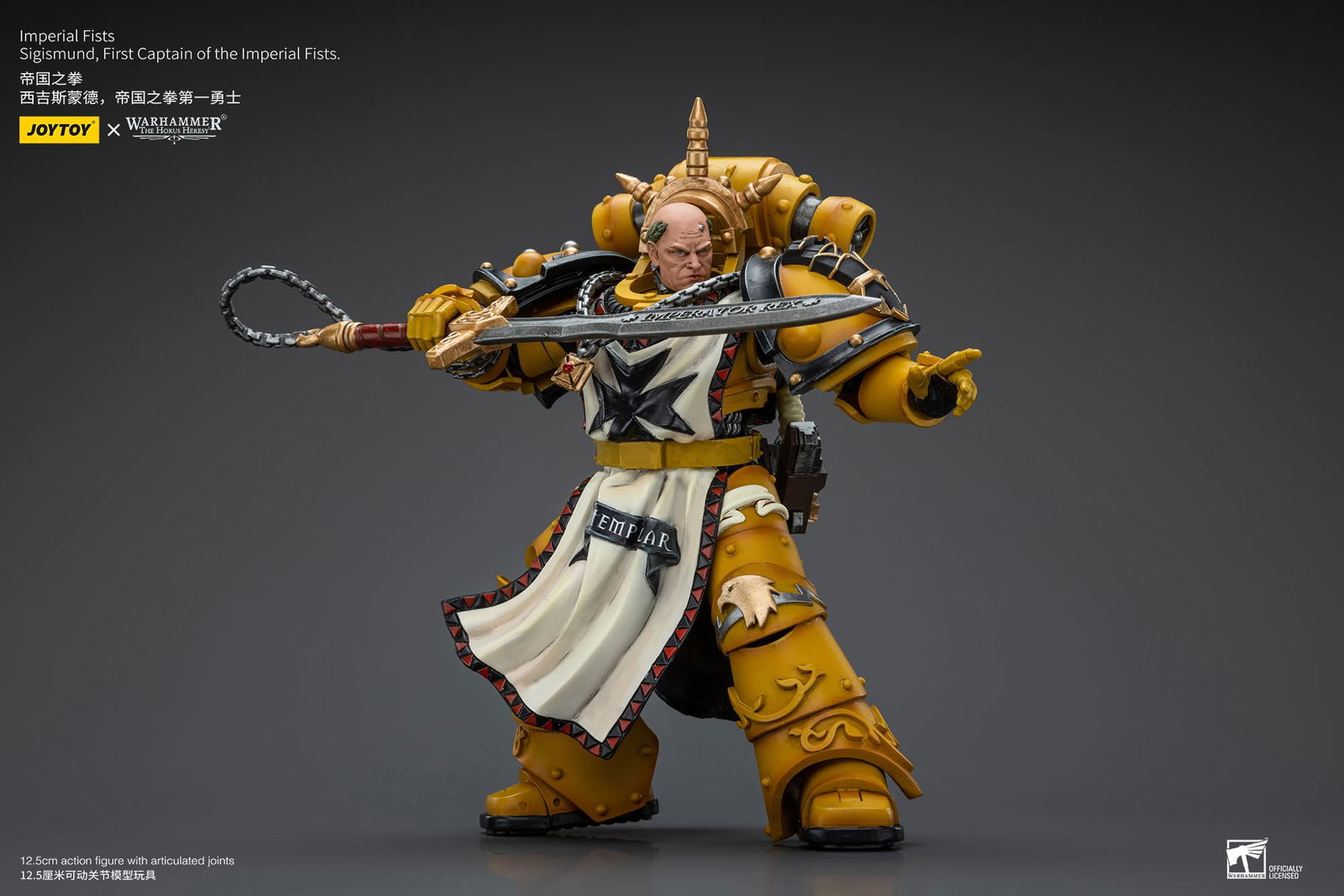 Joytoy: Imperial Fists Sigismund, First Captain of the Imperial Fists