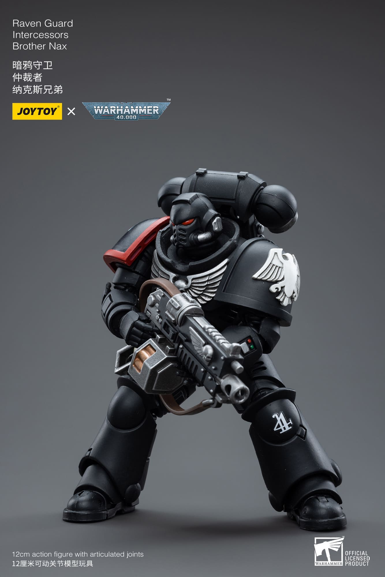 Joytoy: Raven Guard Intercessors Brother Nax