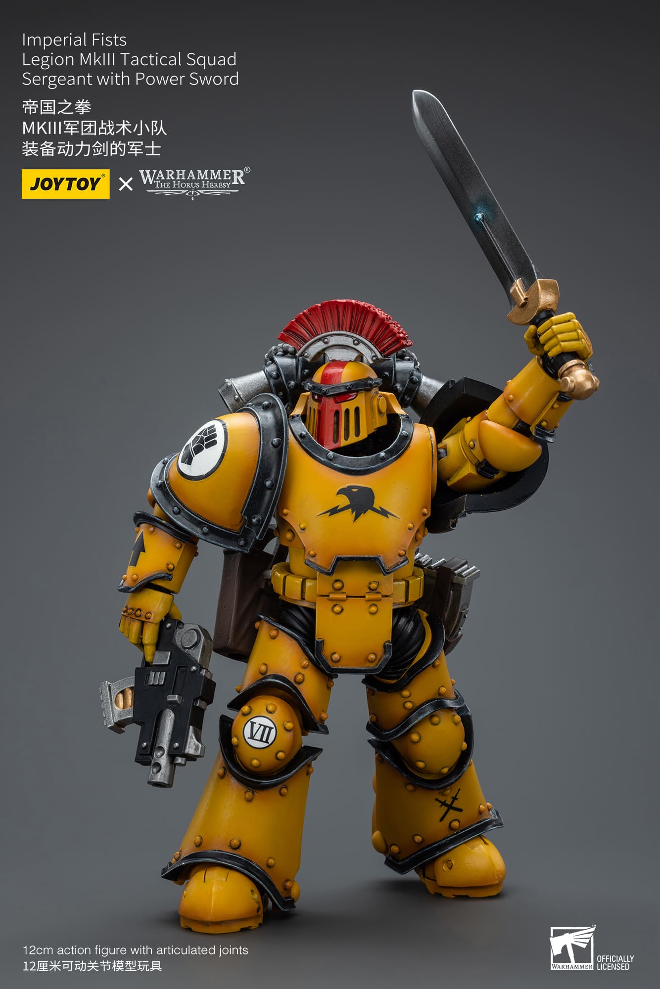 Joytoy: Imperial Fists Legion MkIII Tactical Squad Sergeant with Power Sword