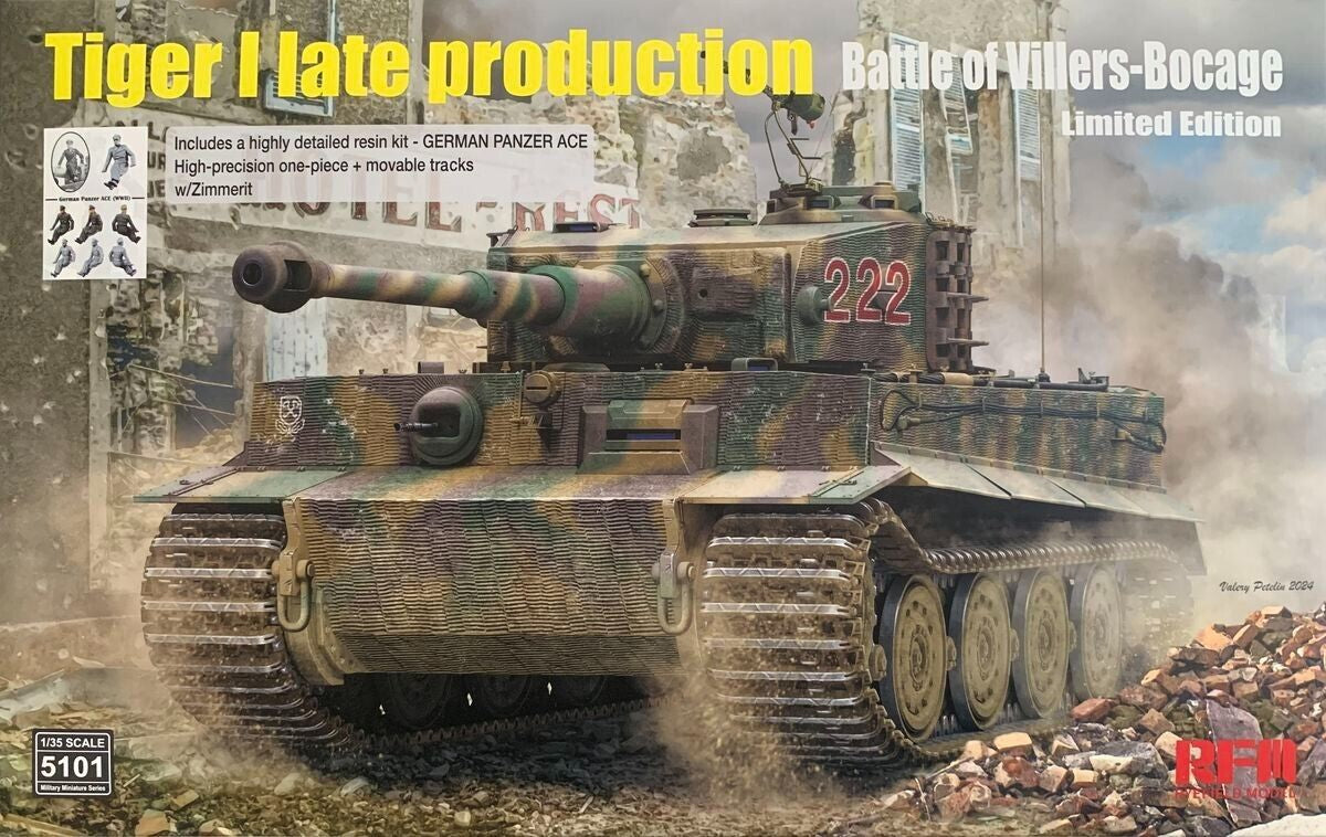 RFM: 1/35 Tiger 1 Late Production (Battle of Villers-Bocage)