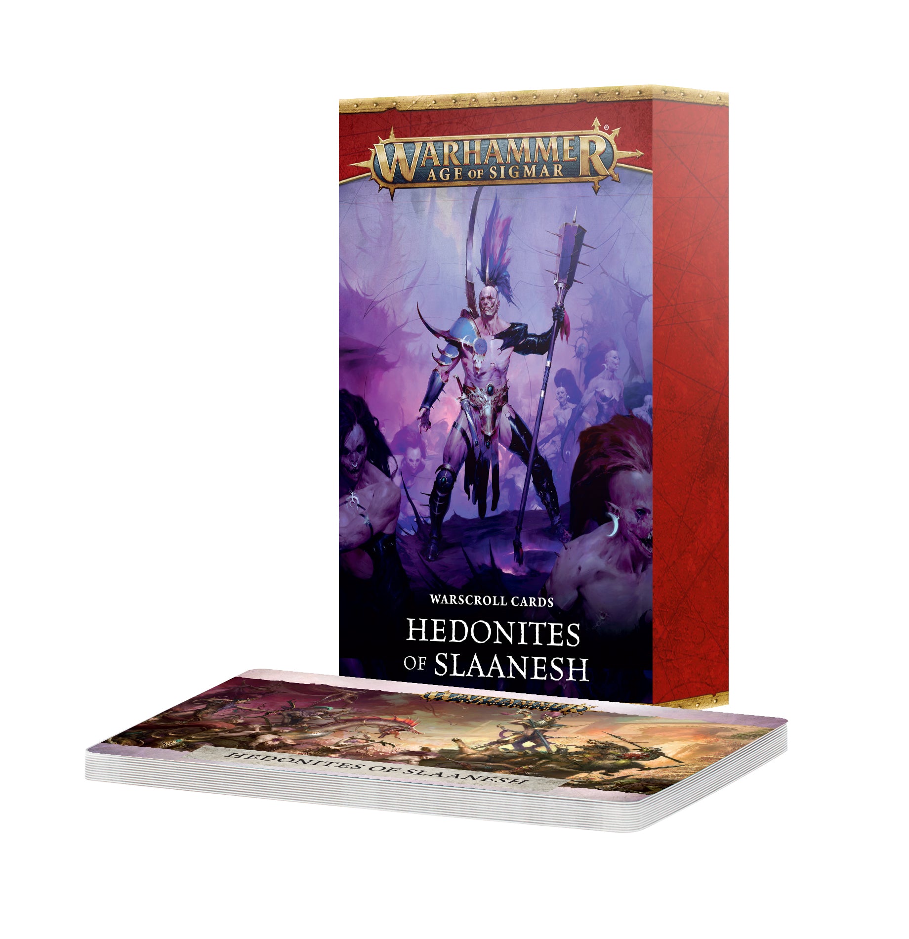 Hedonites of Slaanesh: Warscroll Cards [July 4]