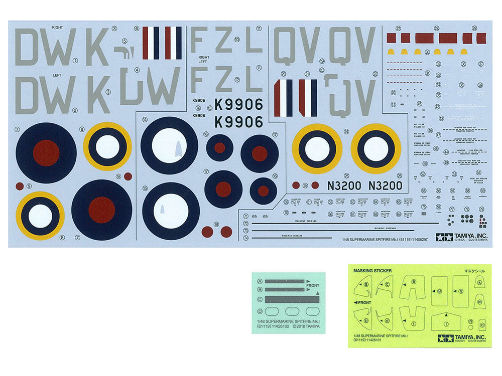 Tamiya: 1/48 Supermarine Spitfire Mk.I